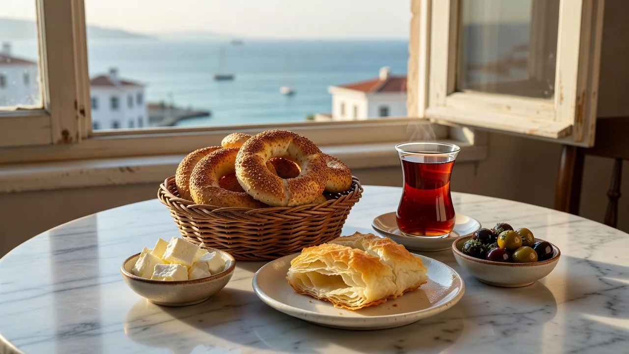 İzmir mutfağından boyoz, kumru ve midye dolma sokak lezzetleri