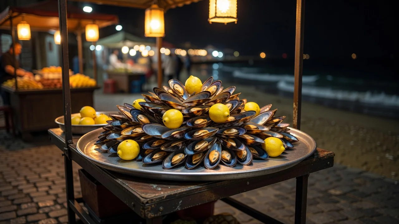 İzmir sokak lezzetleri: gevrek, midye dolma, kokoreç ve lokma tezgahları