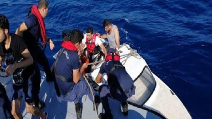 Bodrum açıklarında 60 kaçak göçmen yakalandı