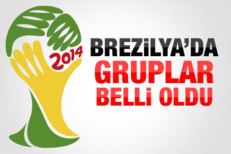 Brezilya 2014 Dünya Kupası’nın kuraları çekildi