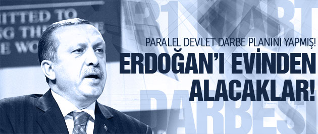 3 aşamalı darbe planı! Erdoğan’ı evinden alacaklar