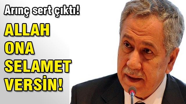 Arınç: TBB Başkanı kendisine vazife çıkarmış