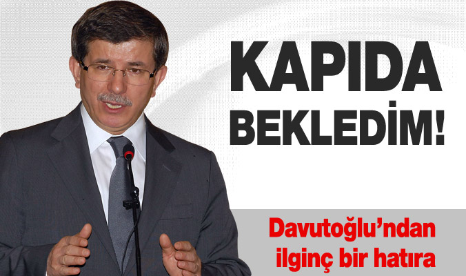 Davutoğlu: Eşime hakaret etmesinler diye…