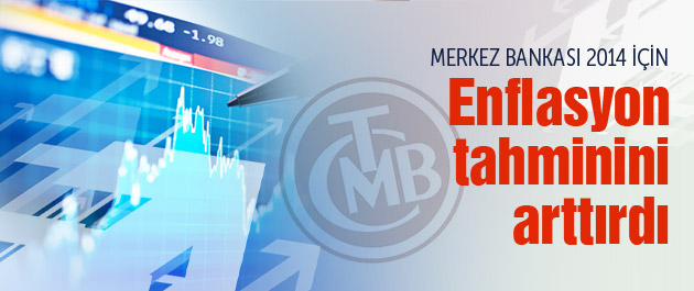 Merkez Bankası enflasyon tahminini açıkladı