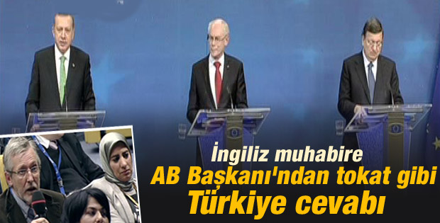 Van Rompuy: Türkiye’nin iç işlerine karışamayız