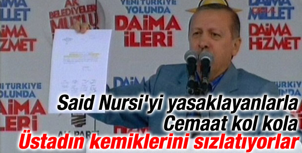 Başbakan Erdoğan: Said Nursi’nin kemikleri sızlıyordur