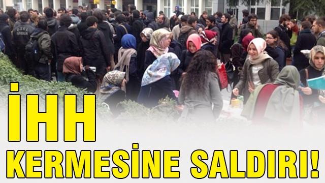 Boğaziçi Üniversitesi’nde İHH kermesine saldırı!