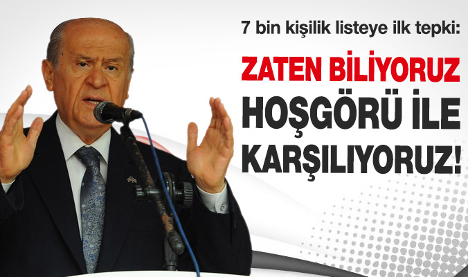 Devlet Bahçeli’den dinleme skandalına ilk tepki!