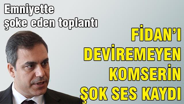 Emniyette şoke eden toplantı