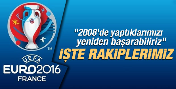 Euro 2016 elemelerinde gruplar belli oldu