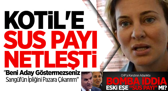 Kotil’e Sus Payı Netleşti