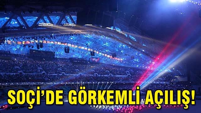 Soçi’de görkemli açılış