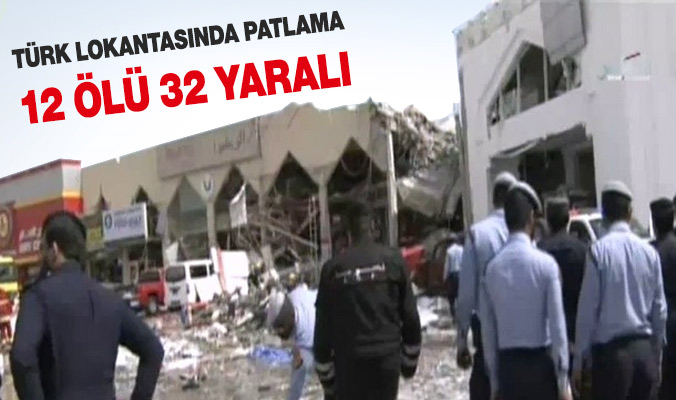 Türk lokantasında patlama: 9 ölü