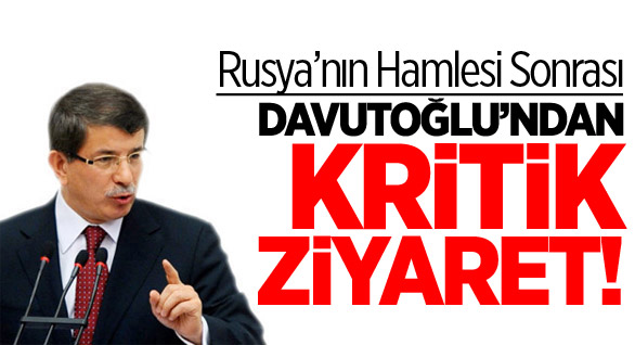 Davutoğlu’ndan Sürpriz Ukrayna Ziyareti