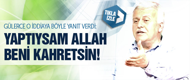 Hüseyin Gülerce iftarda alkol için yemin billah etti